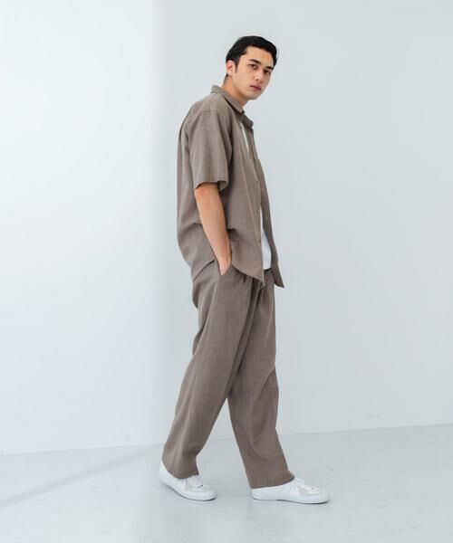 URBAN RESEARCH / アーバンリサーチ シャツ・ブラウス | LINEN PIN HEAD SHORT-SLEEVE SHIRTS | 詳細12