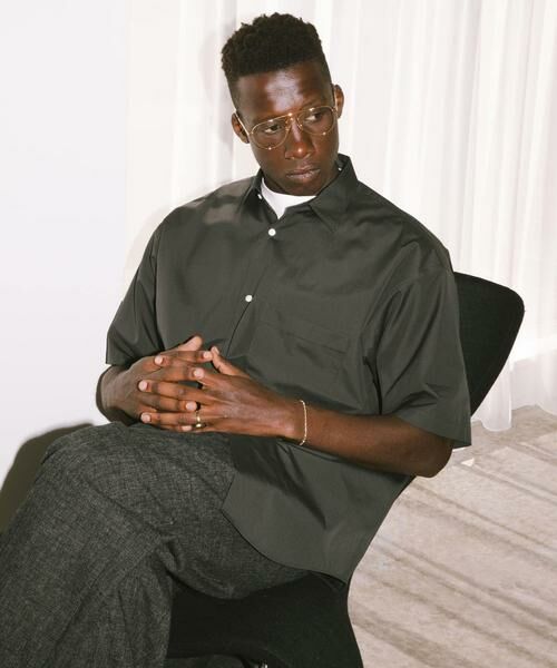 URBAN RESEARCH / アーバンリサーチ シャツ・ブラウス | new basic　THOMAS MASON SHORT-SLEEVE OVER SHIRTS | 詳細3