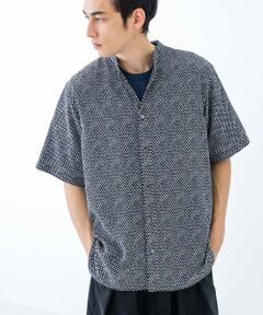 URBAN RESEARCH / アーバンリサーチ シャツ・ブラウス | PRINT BAND COLLAR SHIRTS