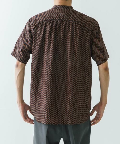 URBAN RESEARCH / アーバンリサーチ シャツ・ブラウス | PRINT BAND COLLAR SHIRTS | 詳細11
