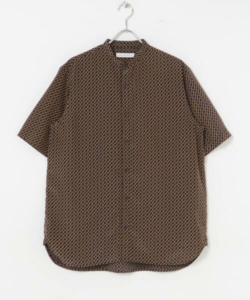 URBAN RESEARCH / アーバンリサーチ シャツ・ブラウス | PRINT BAND COLLAR SHIRTS | 詳細12