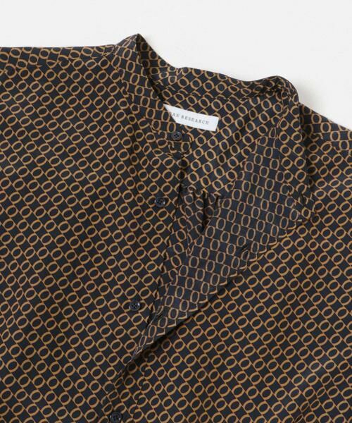 URBAN RESEARCH / アーバンリサーチ シャツ・ブラウス | PRINT BAND COLLAR SHIRTS | 詳細13