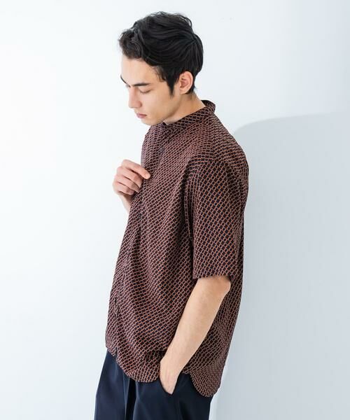 URBAN RESEARCH / アーバンリサーチ シャツ・ブラウス | PRINT BAND COLLAR SHIRTS | 詳細3