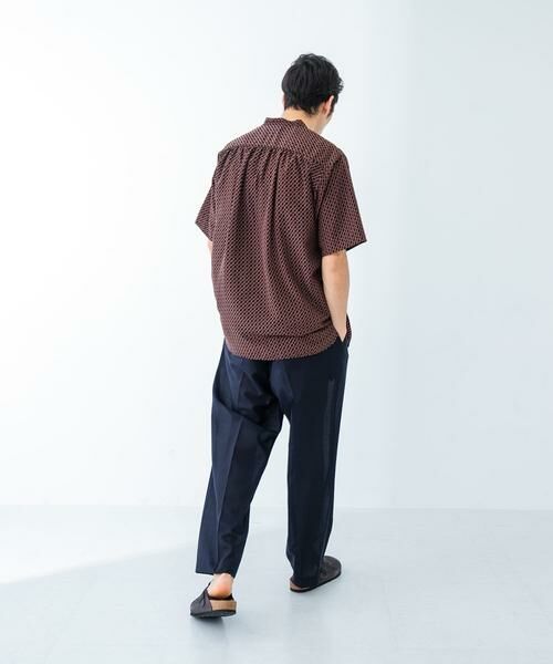URBAN RESEARCH / アーバンリサーチ シャツ・ブラウス | PRINT BAND COLLAR SHIRTS | 詳細7