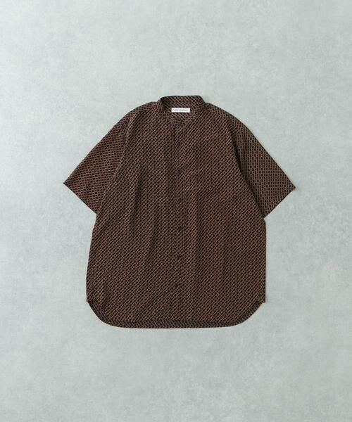 URBAN RESEARCH / アーバンリサーチ シャツ・ブラウス | PRINT BAND COLLAR SHIRTS | 詳細8
