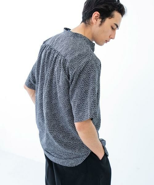 URBAN RESEARCH / アーバンリサーチ シャツ・ブラウス | PRINT BAND COLLAR SHIRTS | 詳細21