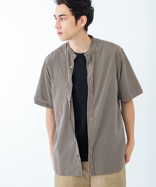 URBAN RESEARCH / アーバンリサーチ シャツ・ブラウス | PRINT BAND COLLAR SHIRTS | 詳細30