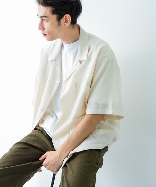 URBAN RESEARCH / アーバンリサーチ シャツ・ブラウス | 『UR TECH DRYLUXE』高機能リネンシャツジャケット | 詳細23