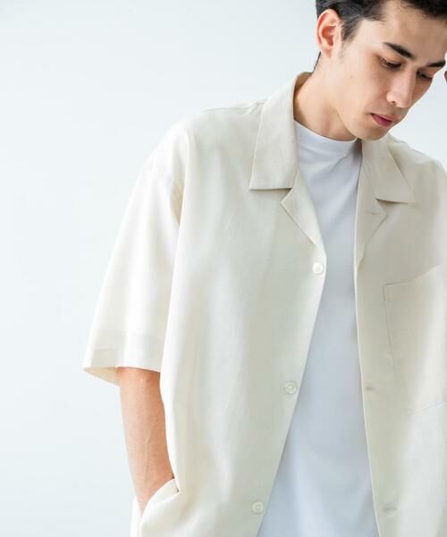 URBAN RESEARCH / アーバンリサーチ シャツ・ブラウス | 『UR TECH DRYLUXE』高機能リネンシャツジャケット | 詳細24