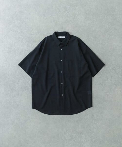 URBAN RESEARCH / アーバンリサーチ シャツ・ブラウス | ウォッシャブルウールサイロフィルショートスリーブシャツ | 詳細5