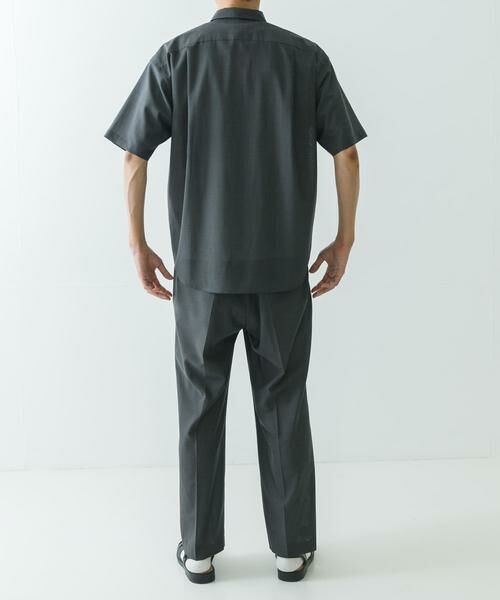 URBAN RESEARCH / アーバンリサーチ シャツ・ブラウス | ウォッシャブルウールサイロフィルショートスリーブシャツ | 詳細21