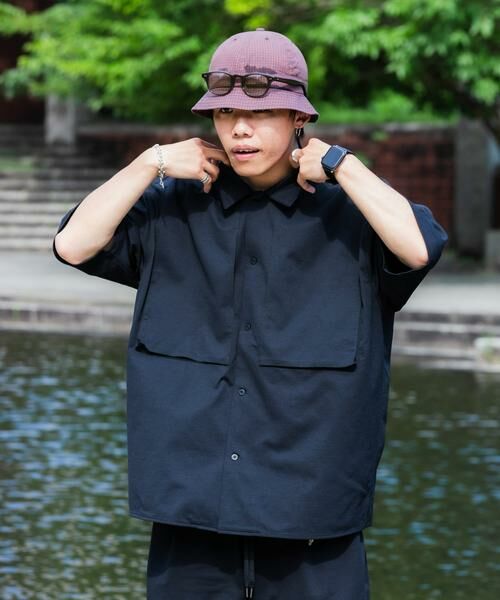 URBAN RESEARCH / アーバンリサーチ シャツ・ブラウス | SHADE TECH SHORT-SLEEVE SHIRTS | 詳細1