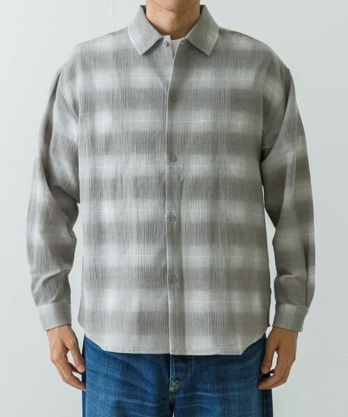 URBAN RESEARCH / アーバンリサーチ シャツ・ブラウス | オンブレーチェックシャツ | 詳細18