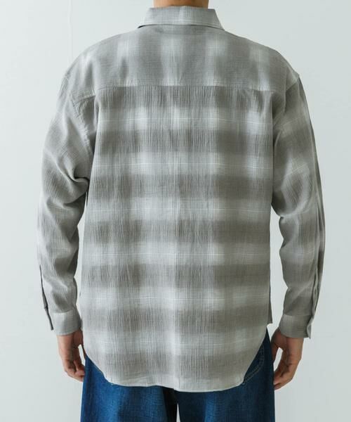 URBAN RESEARCH / アーバンリサーチ シャツ・ブラウス | オンブレーチェックシャツ | 詳細20