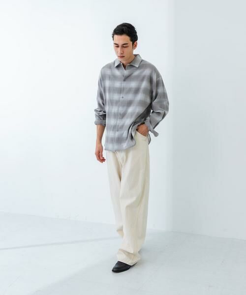 URBAN RESEARCH / アーバンリサーチ シャツ・ブラウス | オンブレーチェックシャツ | 詳細15