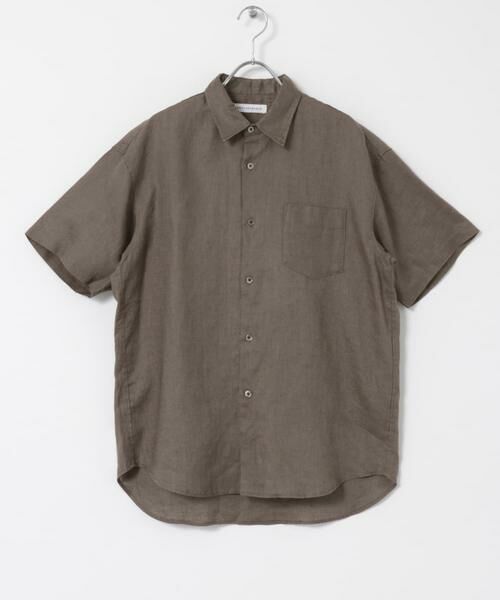URBAN RESEARCH / アーバンリサーチ シャツ・ブラウス | LINEN SHORT-SLEEVE SHIRTS | 詳細1