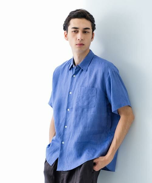 URBAN RESEARCH / アーバンリサーチ シャツ・ブラウス | LINEN SHORT-SLEEVE SHIRTS | 詳細4
