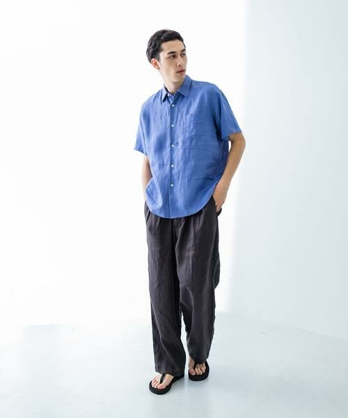 URBAN RESEARCH / アーバンリサーチ シャツ・ブラウス | LINEN SHORT-SLEEVE SHIRTS | 詳細5