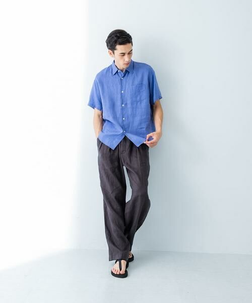 URBAN RESEARCH / アーバンリサーチ シャツ・ブラウス | LINEN SHORT-SLEEVE SHIRTS | 詳細9