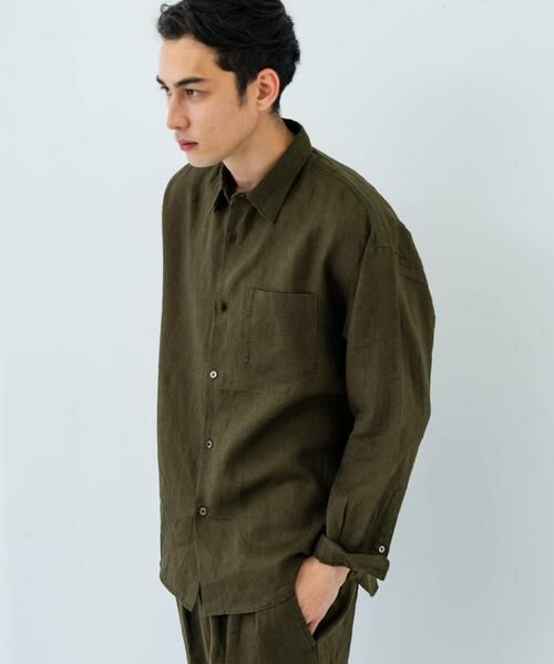 URBAN RESEARCH / アーバンリサーチ シャツ・ブラウス | LINEN LONG-SLEEVE SHIRTS | 詳細2