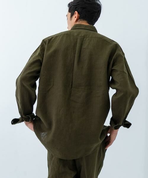 URBAN RESEARCH / アーバンリサーチ シャツ・ブラウス | LINEN LONG-SLEEVE SHIRTS | 詳細4