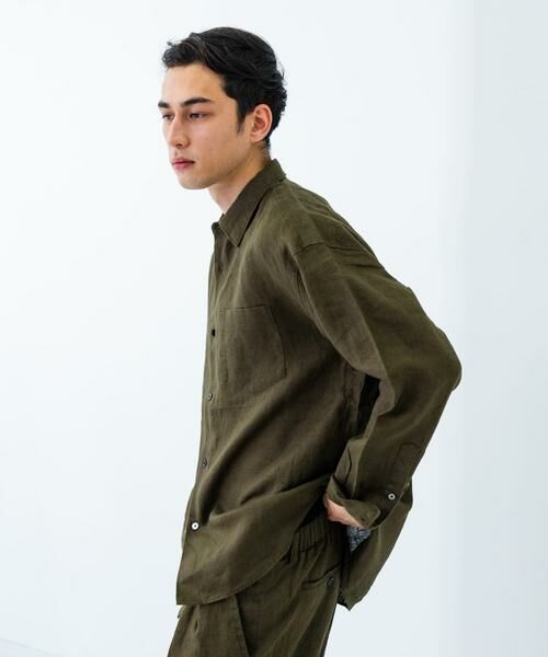 URBAN RESEARCH / アーバンリサーチ シャツ・ブラウス | LINEN LONG-SLEEVE SHIRTS | 詳細5
