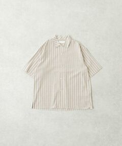 URBAN RESEARCH / アーバンリサーチ シャツ・ブラウス | オープンカラーストライプシャツ