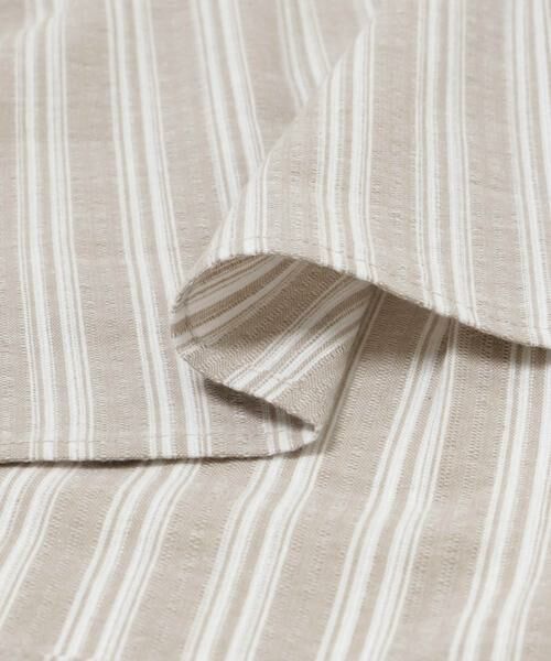 URBAN RESEARCH / アーバンリサーチ シャツ・ブラウス | オープンカラーストライプシャツ | 詳細4