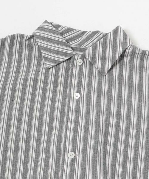 URBAN RESEARCH / アーバンリサーチ シャツ・ブラウス | オープンカラーストライプシャツ | 詳細11