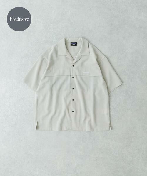 URBAN RESEARCH/アーバンリサーチ 『別注』THOUSAND MILE×UR THICK AND THIN SHIRTS ライトグレー L URBAN RESEARCH/アーバンリサーチ 『別注』THOUSAND MILE×UR THICK AND THIN SHIRTS ライトグレー L
