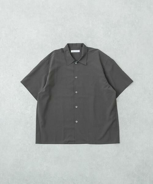 URBAN RESEARCH/アーバンリサーチ BROAD FUNCTION SHIRTS チャコールグレー M URBAN RESEARCH/アーバンリサーチ BROAD FUNCTION SHIRTS チャコールグレー M