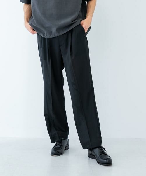 URBAN RESEARCH / アーバンリサーチ その他パンツ | ウォッシャブルウールサイロフィルスラックス | 詳細18