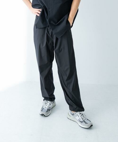 URBAN RESEARCH/アーバンリサーチ SHADOW RIP EASY PANTS ブラック L