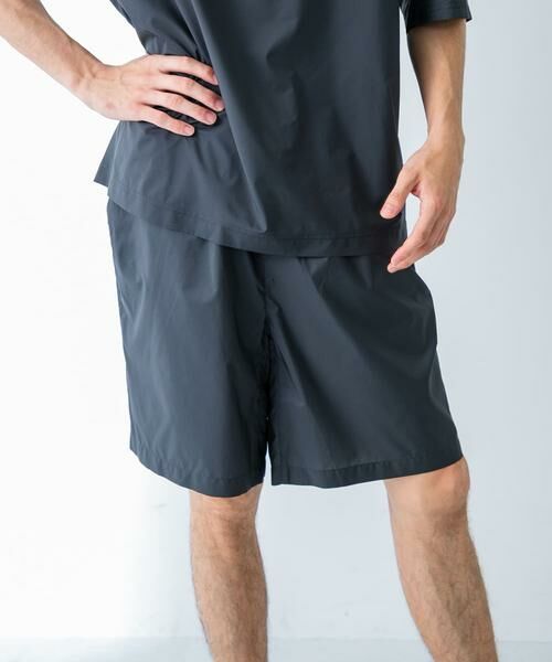 URBAN RESEARCH/アーバンリサーチ SHADOW RIP EASY SHORTS チャコールグレー L
