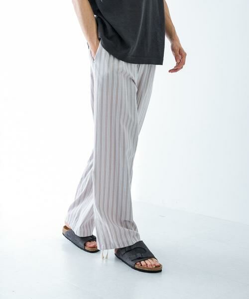 URBAN RESEARCH / アーバンリサーチ その他パンツ | ストライプイージーパンツ | 詳細3