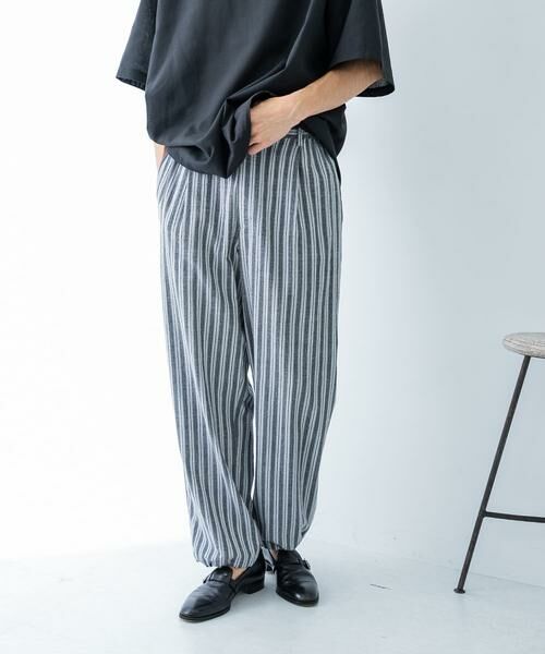 URBAN RESEARCH / アーバンリサーチ その他パンツ | ストライプイージーパンツ | 詳細18