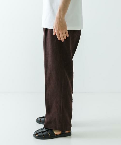 URBAN RESEARCH / アーバンリサーチ その他パンツ | new basic　リネンタックスラックス | 詳細3