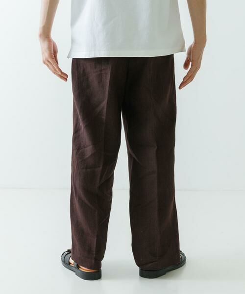 URBAN RESEARCH / アーバンリサーチ その他パンツ | new basic　リネンタックスラックス | 詳細4