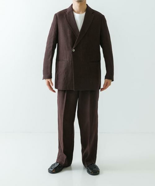 URBAN RESEARCH / アーバンリサーチ その他パンツ | new basic　リネンタックスラックス | 詳細5