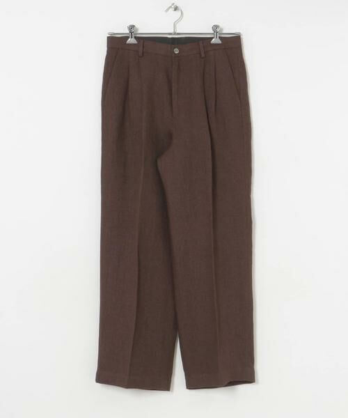 URBAN RESEARCH / アーバンリサーチ その他パンツ | new basic　リネンタックスラックス | 詳細8