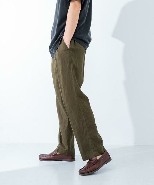 URBAN RESEARCH / アーバンリサーチ その他パンツ | LINEN TUCK PANTS | 詳細10