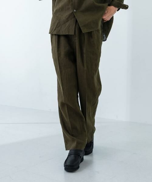 URBAN RESEARCH / アーバンリサーチ その他パンツ | LINEN TUCK PANTS | 詳細18