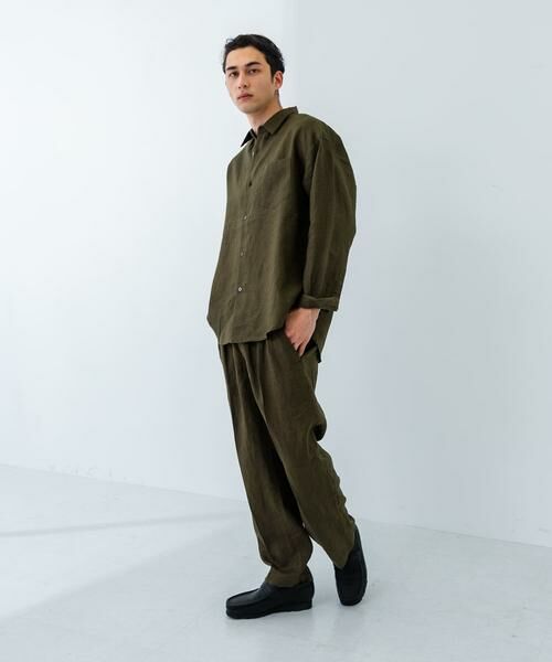 URBAN RESEARCH / アーバンリサーチ その他パンツ | LINEN TUCK PANTS | 詳細24