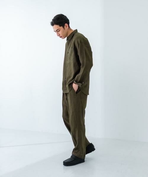 URBAN RESEARCH / アーバンリサーチ その他パンツ | LINEN TUCK PANTS | 詳細25
