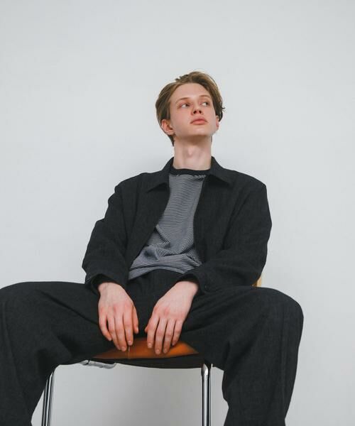 URBAN RESEARCH / アーバンリサーチ ブルゾン | LINEN PIN HEAD SPORTS JACKET | 詳細3