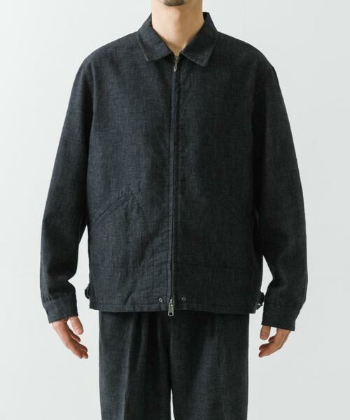 URBAN RESEARCH / アーバンリサーチ ブルゾン | LINEN PIN HEAD SPORTS JACKET | 詳細5