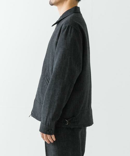 URBAN RESEARCH / アーバンリサーチ ブルゾン | LINEN PIN HEAD SPORTS JACKET | 詳細6