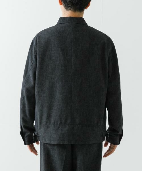 URBAN RESEARCH / アーバンリサーチ ブルゾン | LINEN PIN HEAD SPORTS JACKET | 詳細7