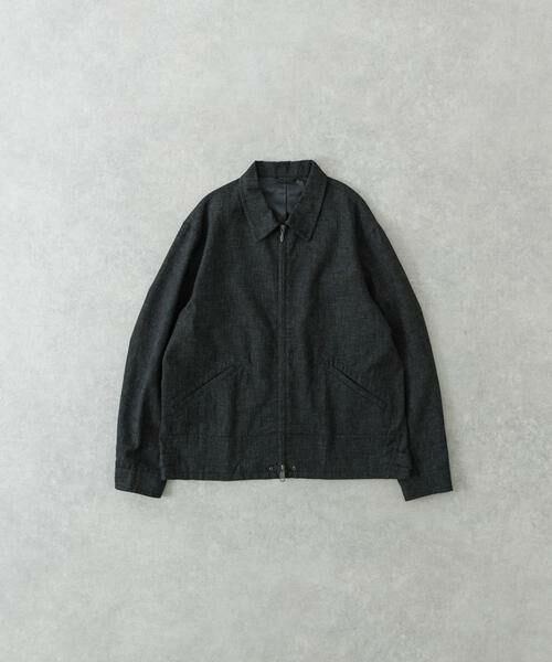 セール】 LINEN PIN HEAD SPORTS JACKET （ブルゾン）｜URBAN