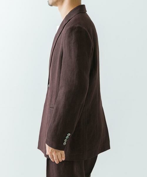 URBAN RESEARCH / アーバンリサーチ その他アウター | new basic　リネンセミダブルジャケット | 詳細3